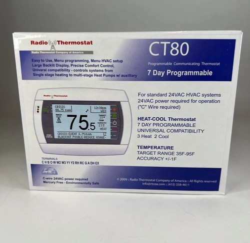 Termostato radio ct80 giorni - radio,